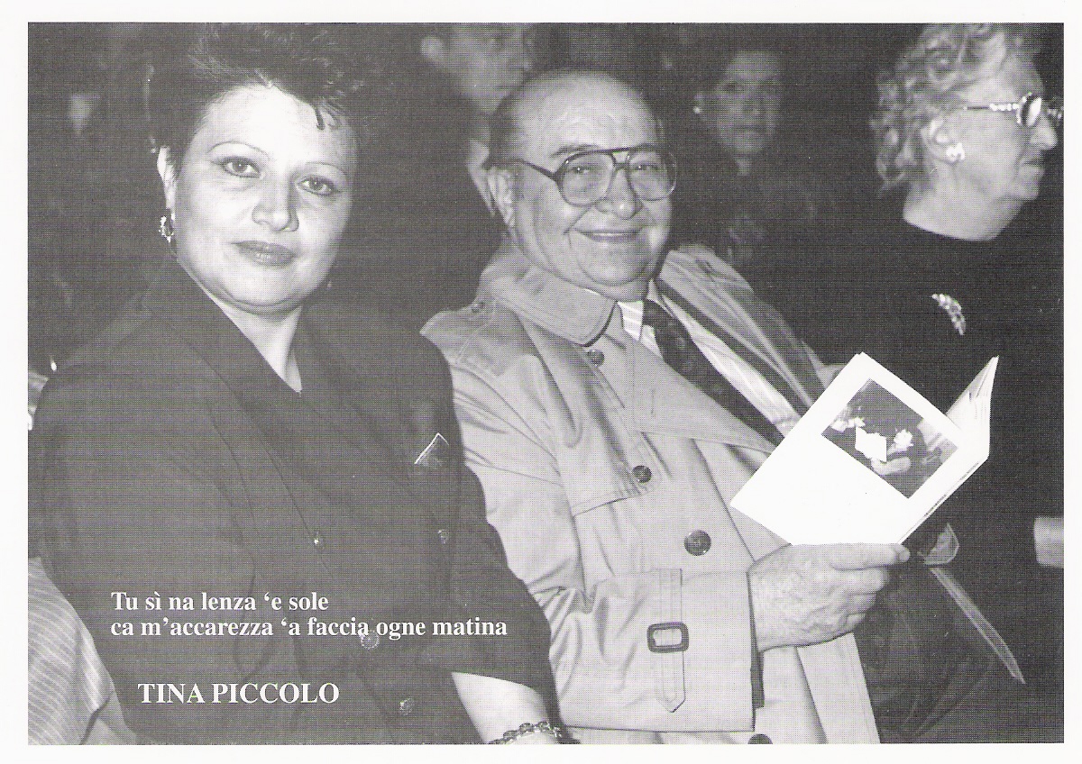 Tina Piccolo con Aurielo Fierro